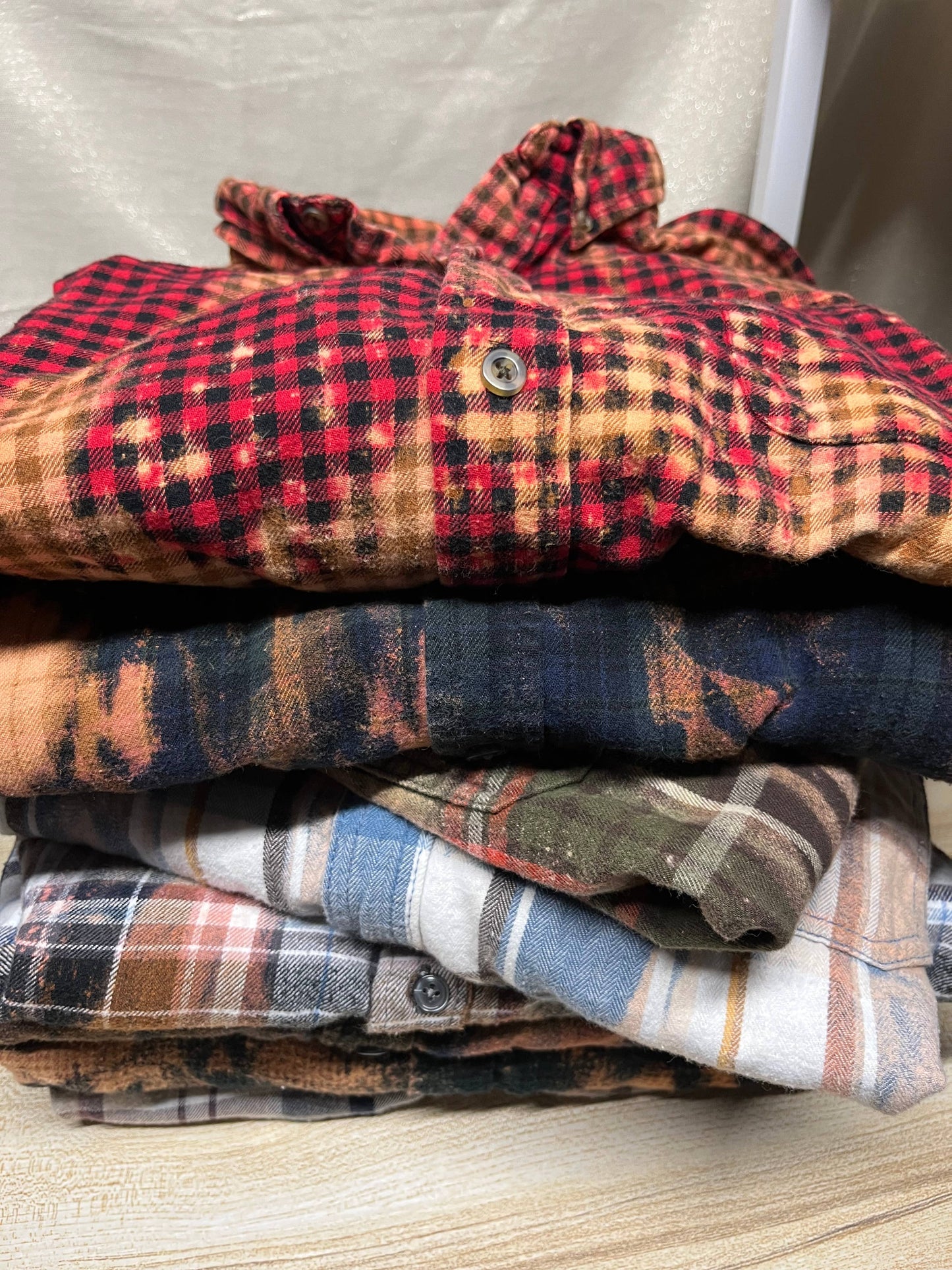 Upcycled Flannels