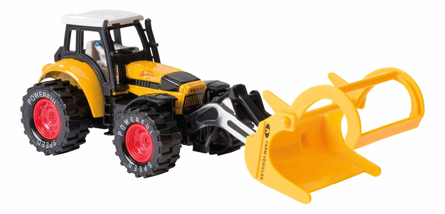 Die Cast Scoop Tractor