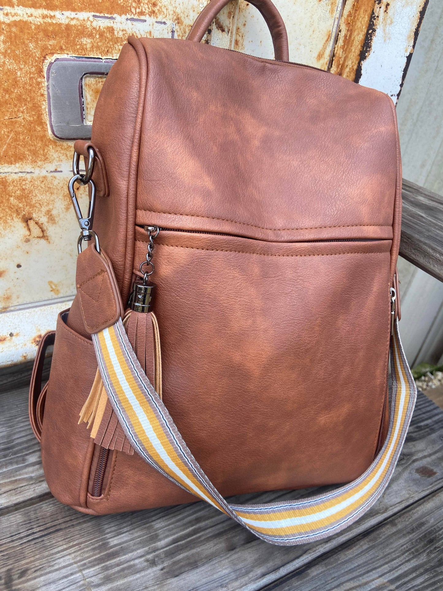 Leather Women's Backpack