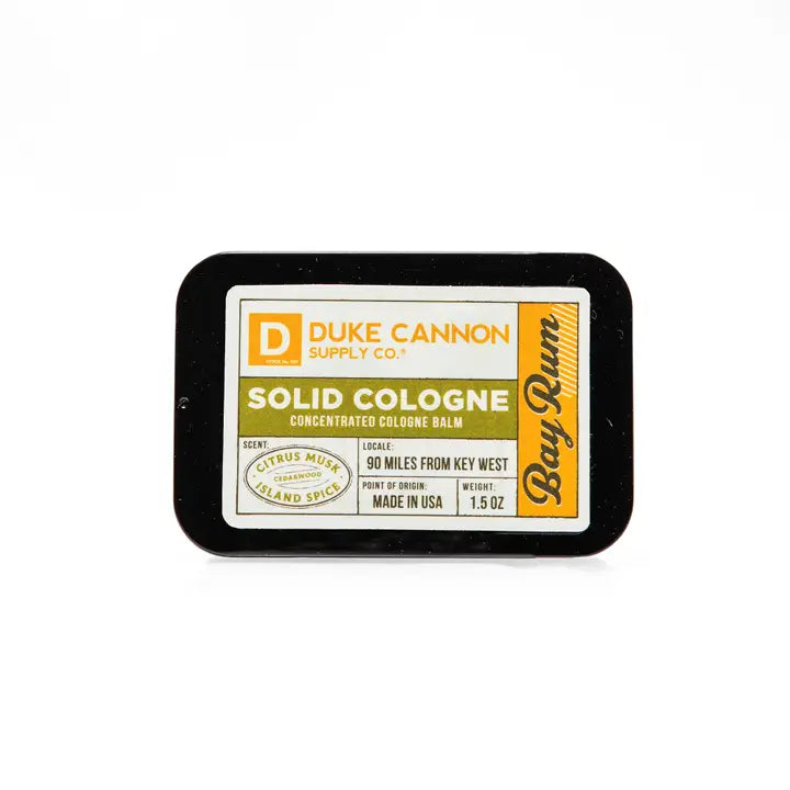 Solid Cologne Tin