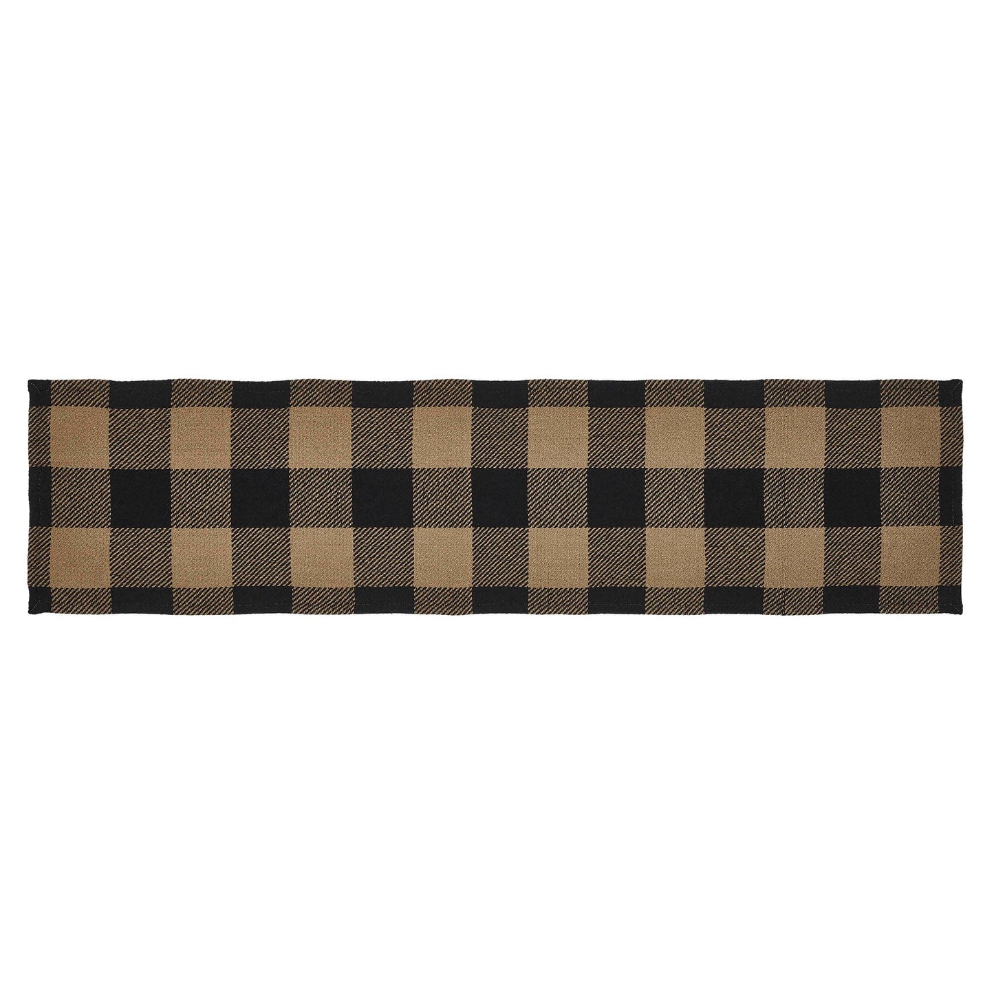 Black Check Runner 12x48