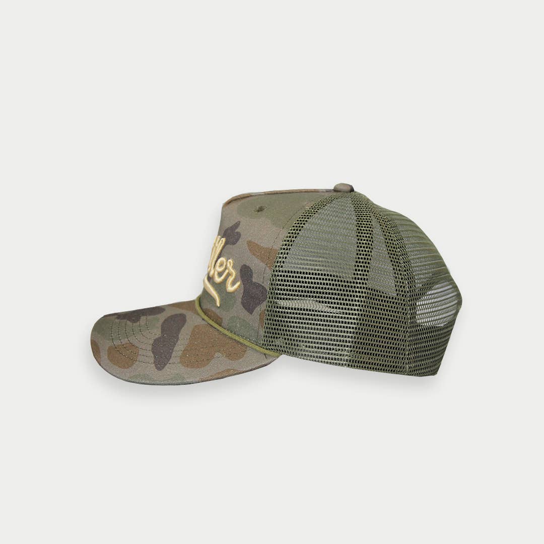 Camo Rustler Trucker Hat