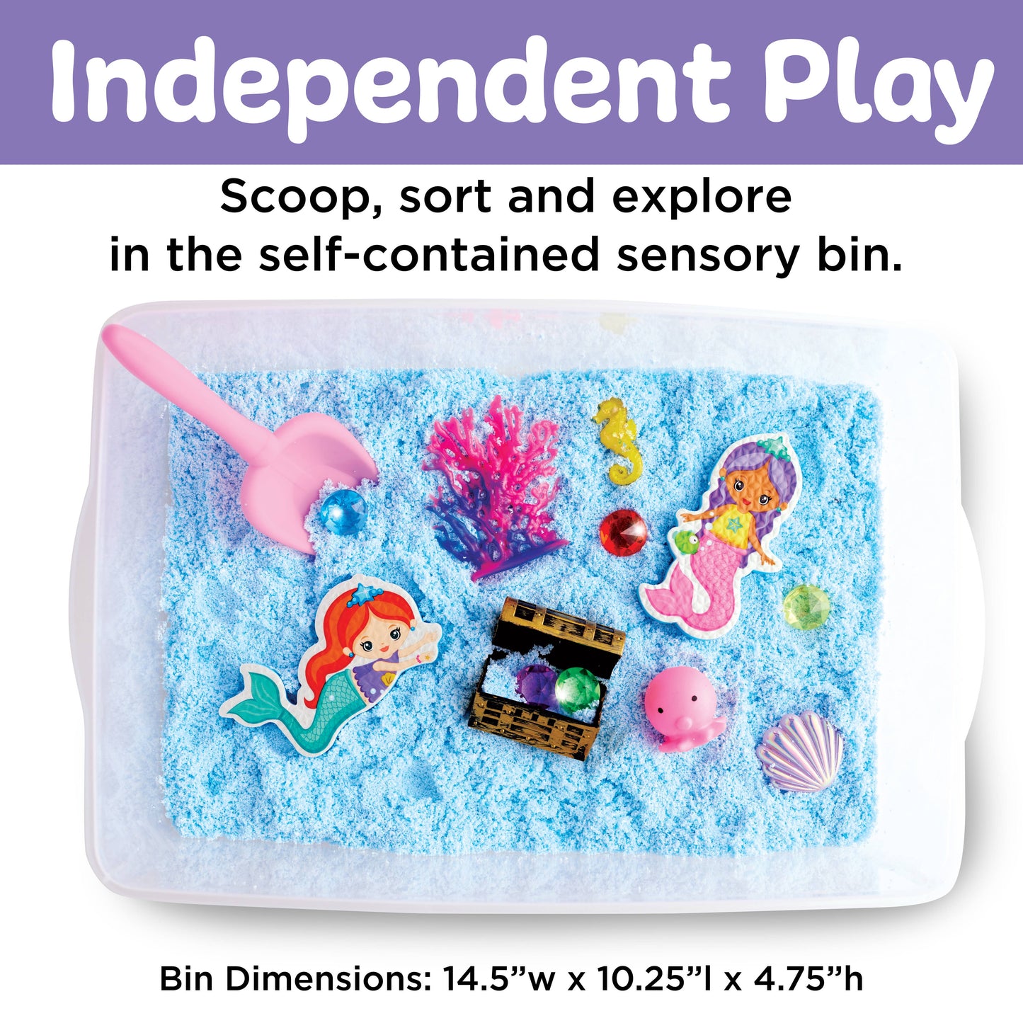 Mermaid Sensory Activity Bin