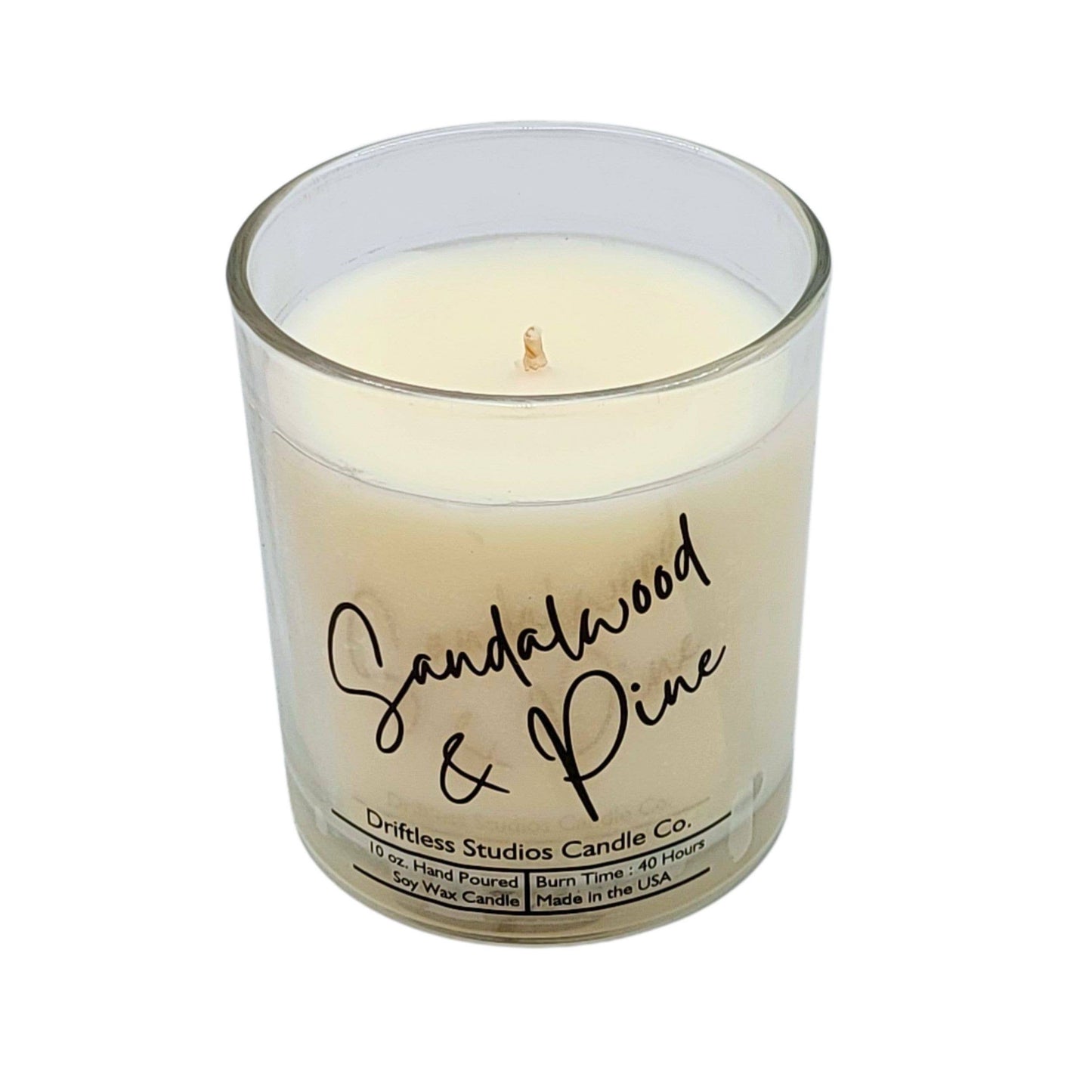 Sandalwood & Pine Candle - 10 oz Jar