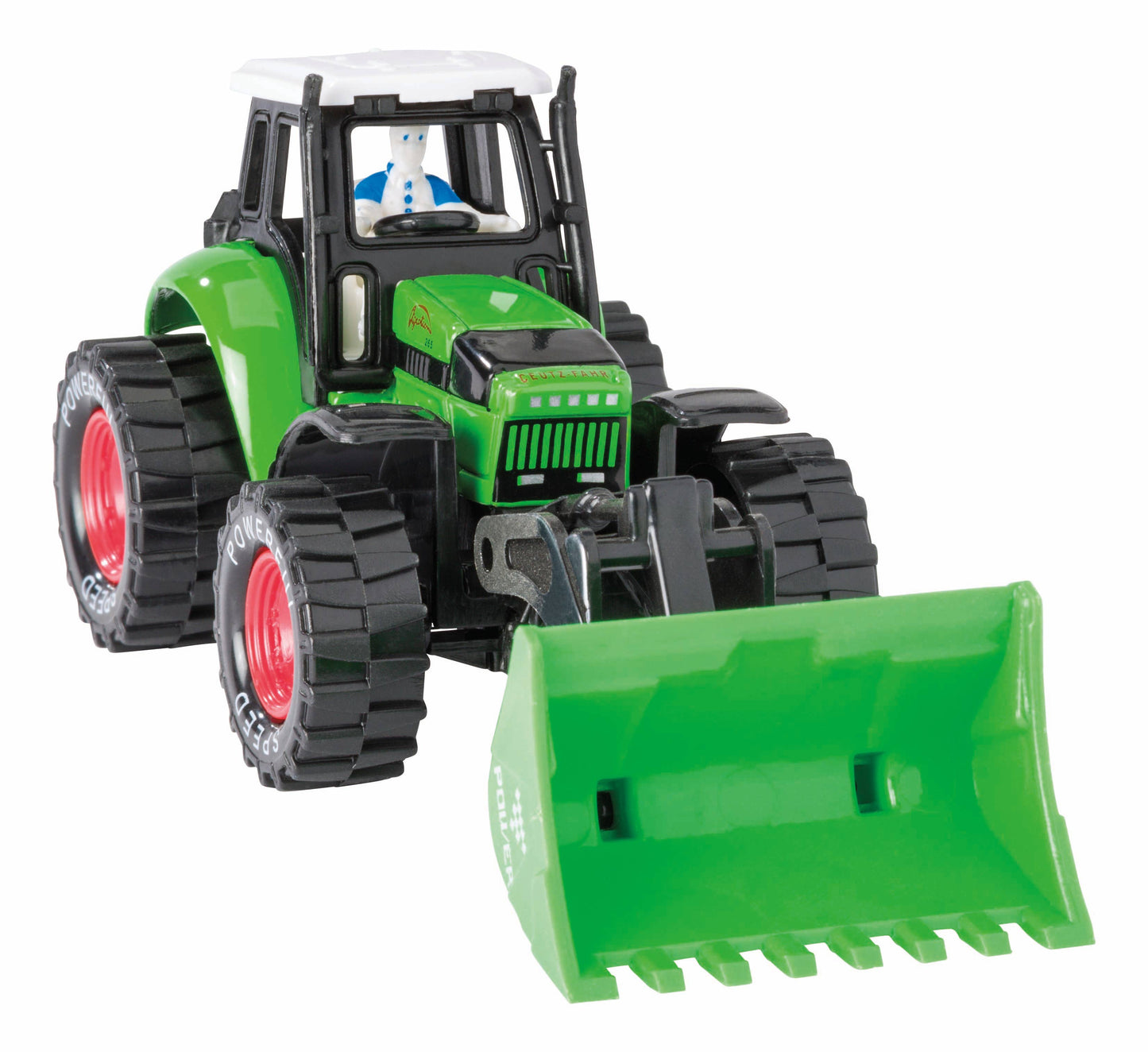 Die Cast Scoop Tractor