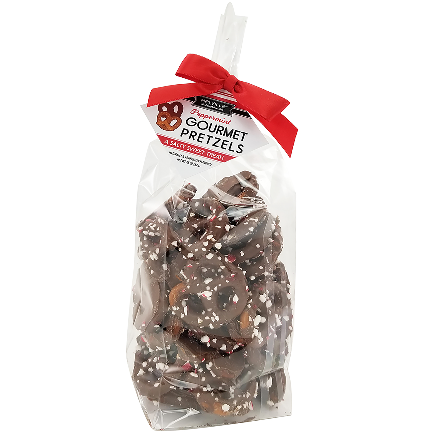 Chocolate Pretzels - Peppermint