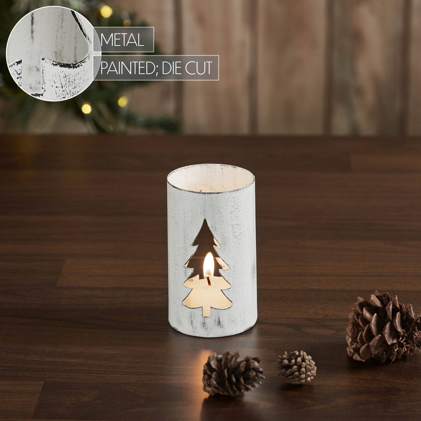 Votive Candle Holder Christmas Tree